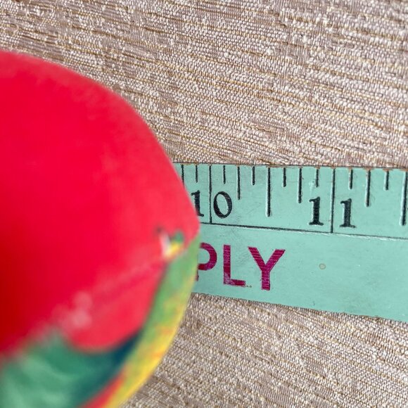 Vintage Milehigh by Diesel Tropical Red Flats Womens FLeather Sole Fruit 10 - Picture 13 of 14